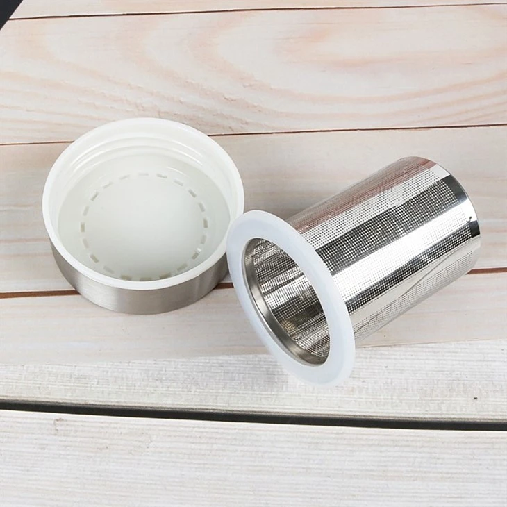 500ml High Borosilicate Glass Water Bottles With Stainless Steel Lid